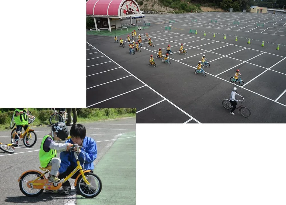 初心者自転車教室
