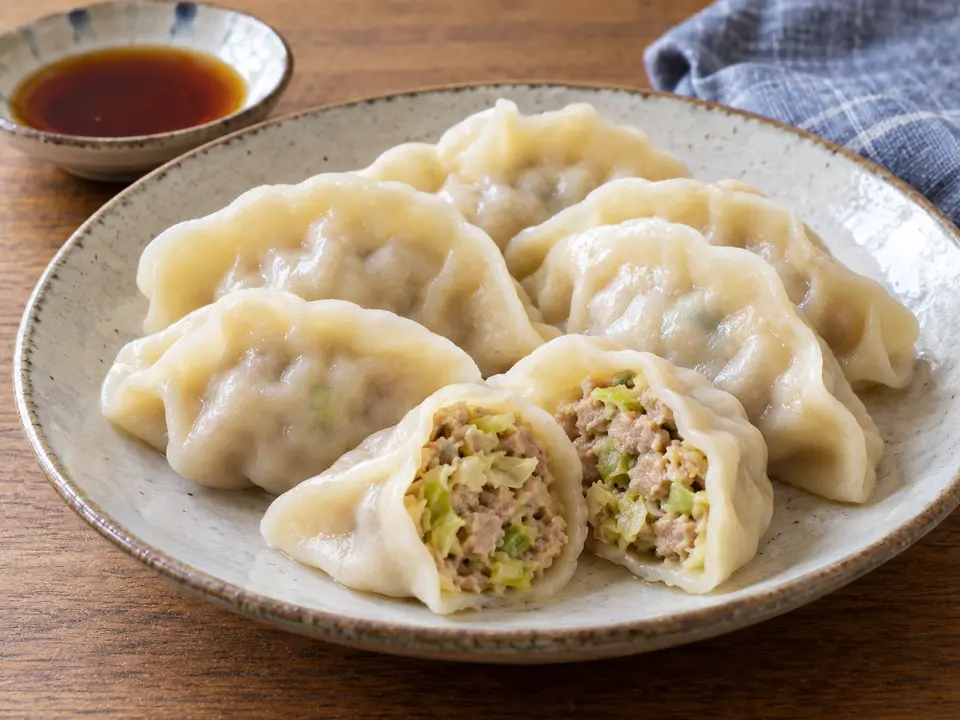 中国料理 水ぎょうざ
