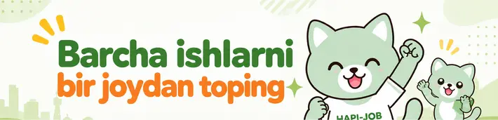 Barcha ishlarni bir joydan toping