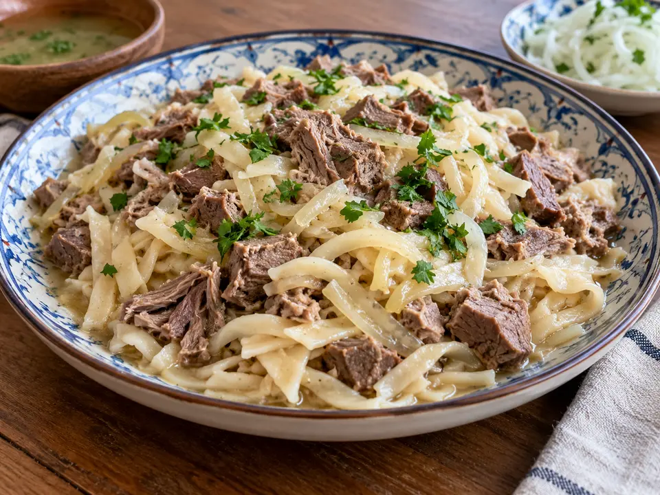 キルギス料理 ベシュバルマク