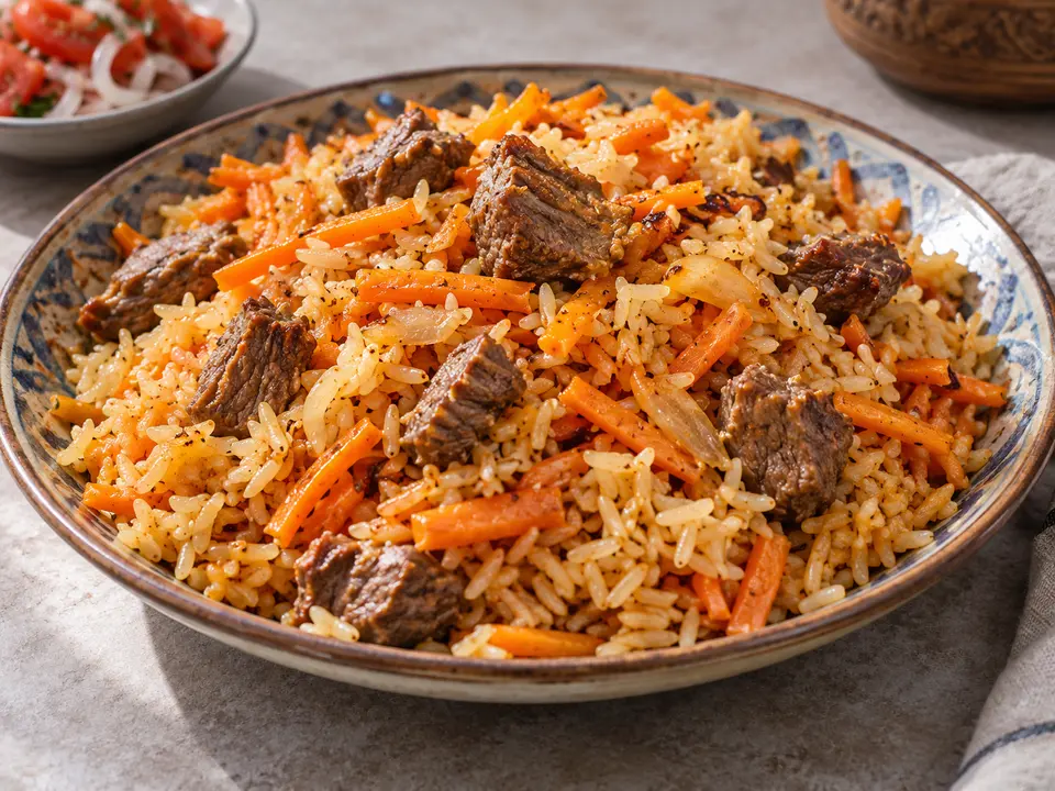 タジキスタン料理 オシュ
