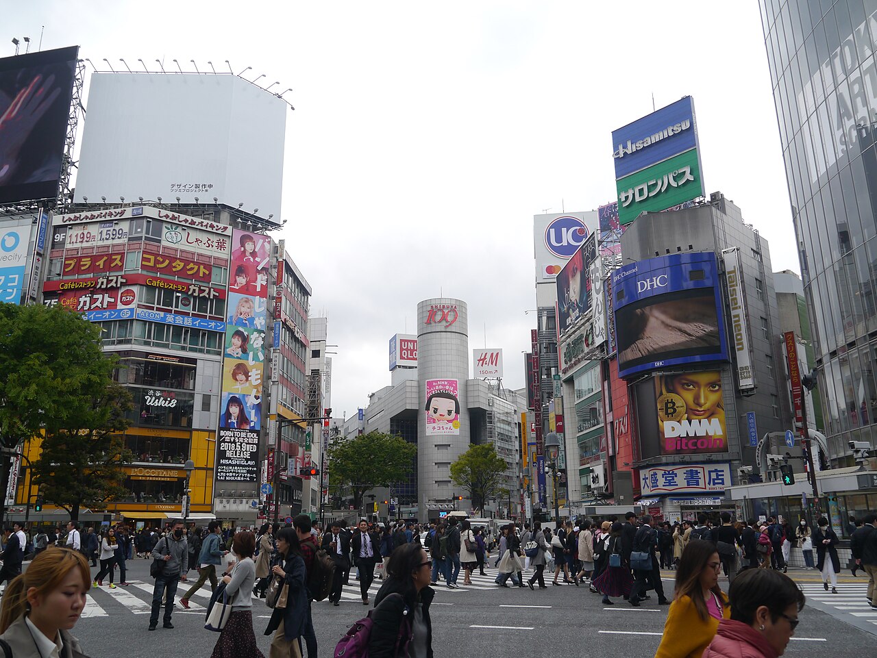 渋谷スクランブル交差点
